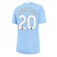 Dres Manchester City Bernardo Silva #20 Domáci pre Ženy 2023-24 Krátky Rukáv
